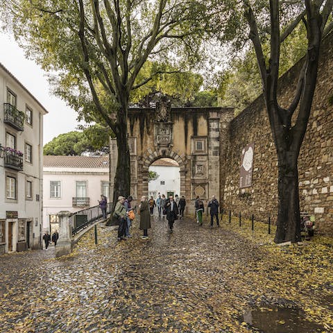 Explore the historical streets of Alfama