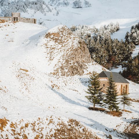 Hit the slopes of Baqueira Beret, a short drive from home 