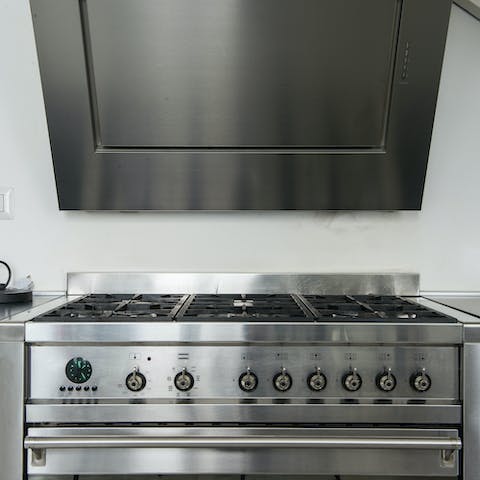 A hob fit for a chef