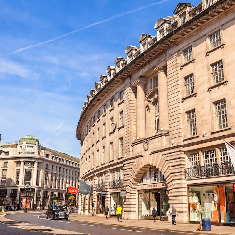 Check out the flagship stores on Oxford Street, just footsteps from your front door