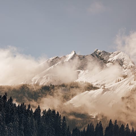 Enjoy the quiet, mountainous area of Montriond