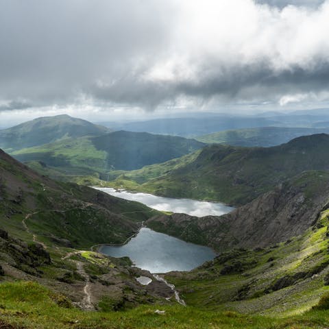 Bring your hiking boots – this home is in one of Snowdonia’s most picturesque valleys