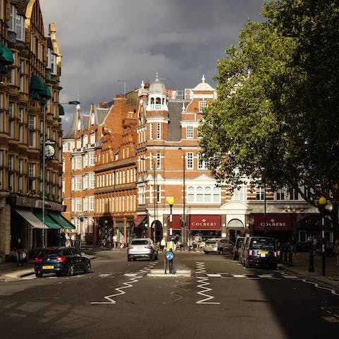 Stay in the heart of Chelsea, just a few steps from Sloane Square station