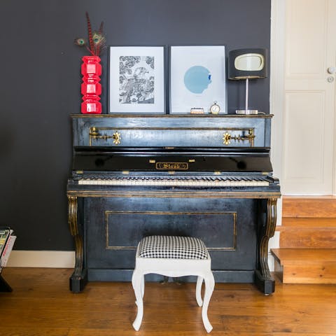 This fully-functional piano