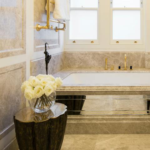 The opulent bathtub