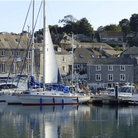 Discover the pubs, restaurants and cafes in Padstow's historic fishing port – it's practically on your doorstep