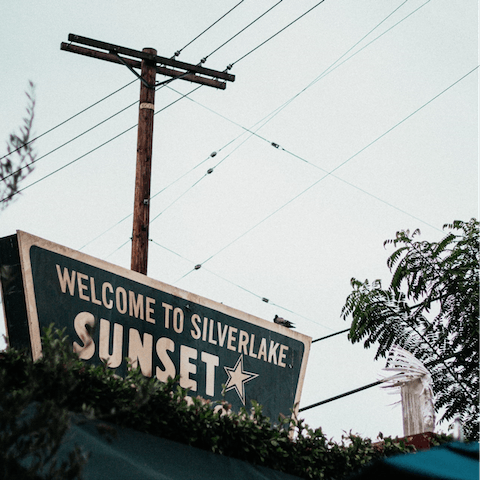 Stay in the hills above the Sunset Strip