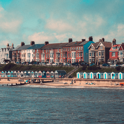 Soak up the seaside charms of Southwold – just a half-an-hour drive away