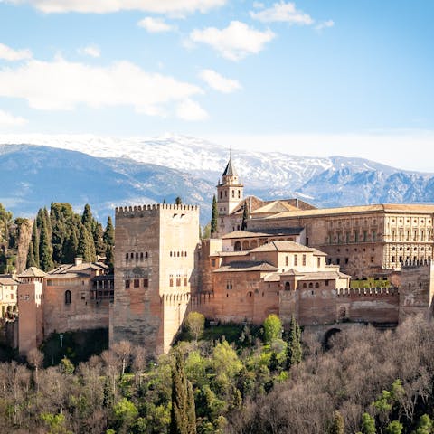Stroll over to the Alhambra and take a tour around the Moorish fortress