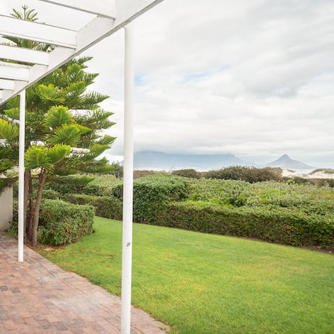Step out onto your private terrace for stunning sea and sunset views