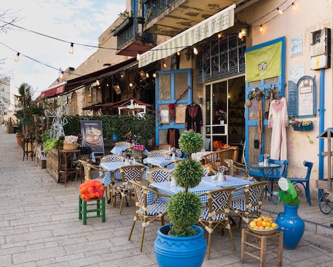 Located in Old Jaffa