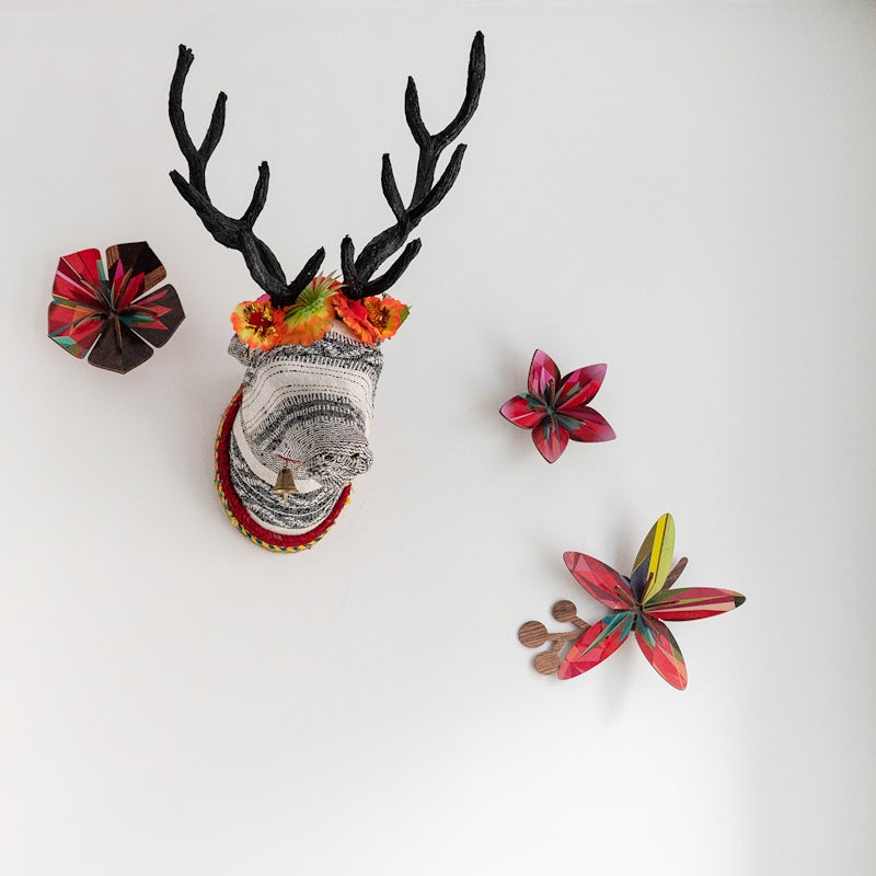 Some playful bohemian-inspired wall art