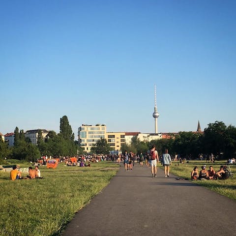 Close to popular Mauerpark
