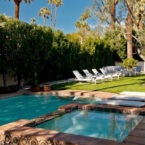 Spend relaxing days by the pool or soaking in the jacuzzi 