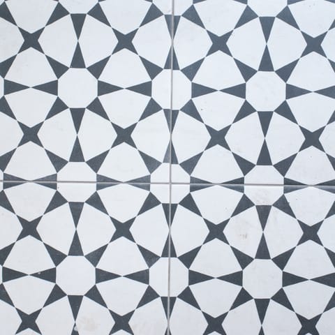 The intricate azulejo tiles
