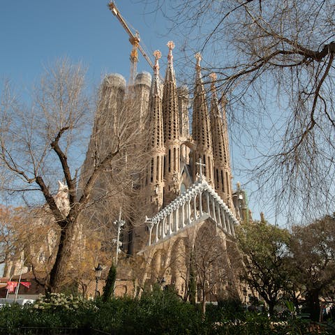 A fantastic location near Sagrada Familia