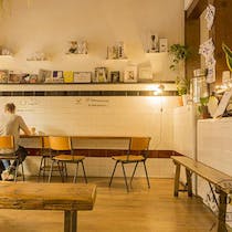 Get a taste of the trendsetter life at Café Toma