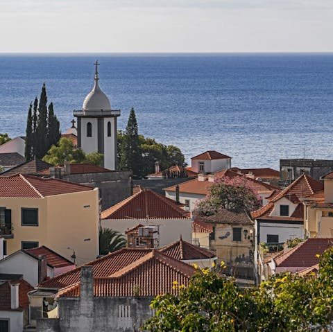 Stay next to Funchal's Old Town, packed with restaurants and shops