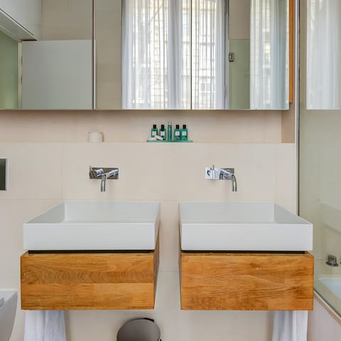 The minimalist bathroom