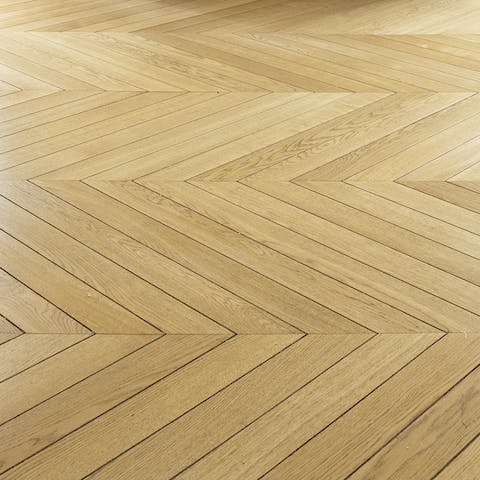 Beautiful parquet floors