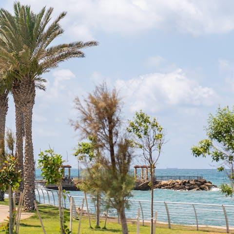 Enjoy the laid-back charm of coastal living from this home in Nahariya