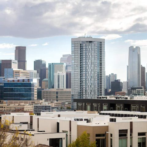 Take in panoramic views of the city