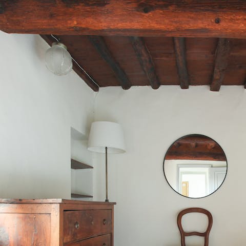 Original wooden ceilings