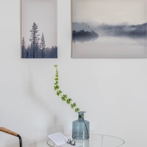 Calming artworks