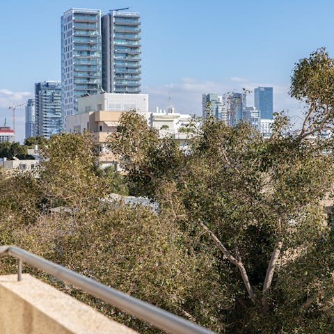 Beautiful views of Tel Aviv