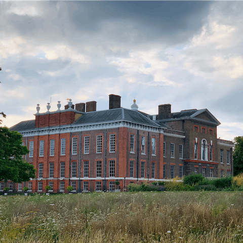 Escape the hustle and bustle of the city with a trip to Kensington Palace