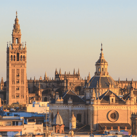 Explore Seville's iconic sights from the historic centre