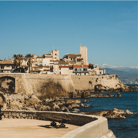 Take a three-minute walk to explore Old Antibes