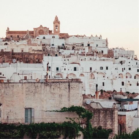 Discover Ostuni with its historic Old Town and ancient architecture