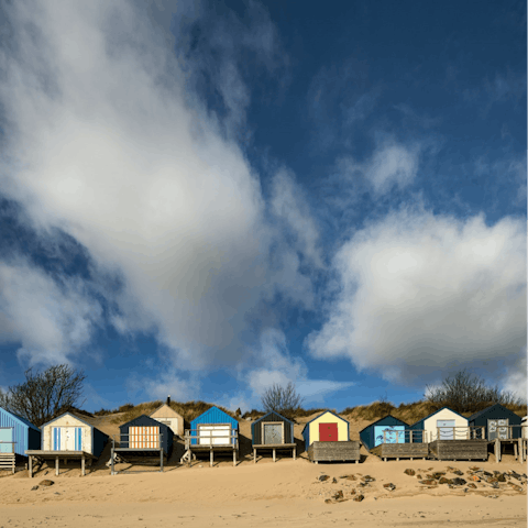 Head to Abersoch Beach – around ten minutes on foot or a three-minute drive