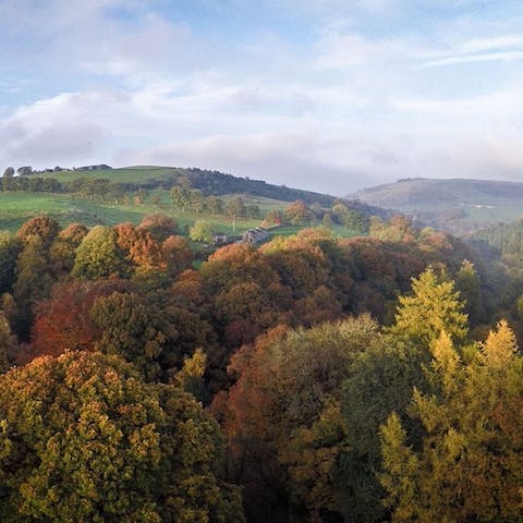 Stay in Wincle, right in the heart of the Peak District National Park