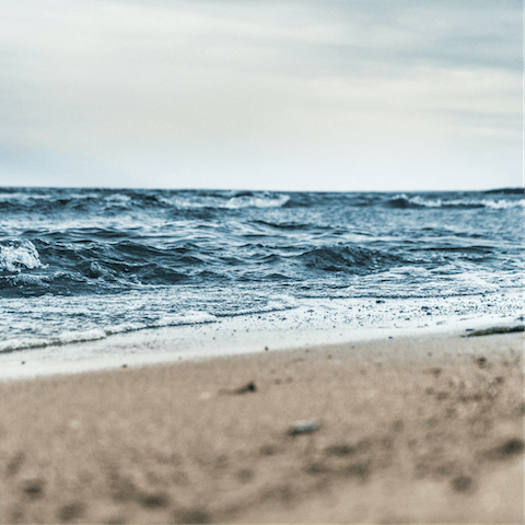 Enjoy a morning swim in the waters off Rochebonne Beach, a short walk away