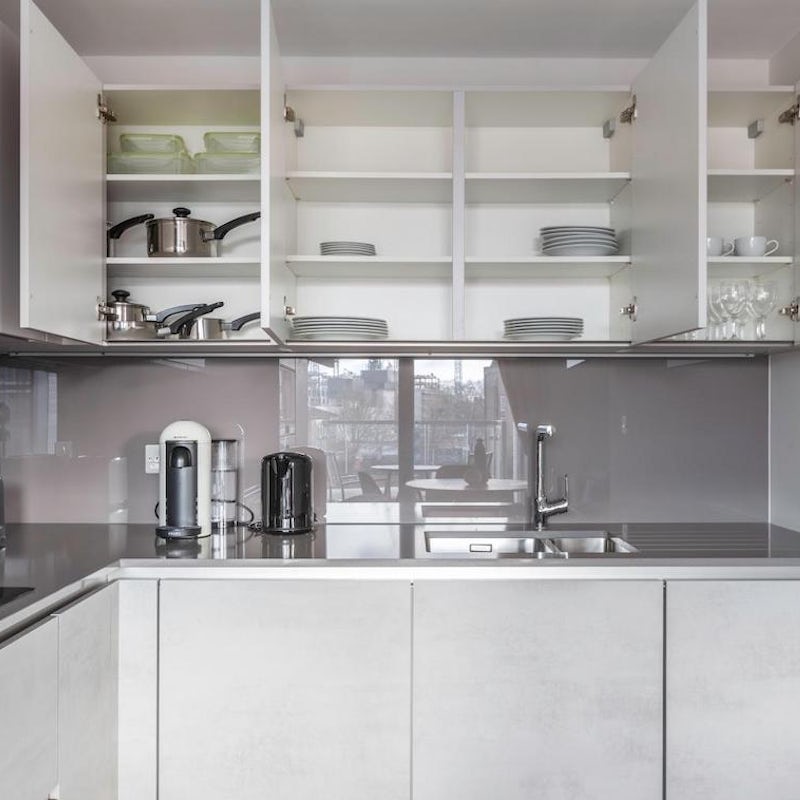 A well-equipped kitchen