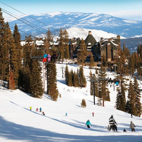 Feel the the refreshing spirit of mountain living from Northstar