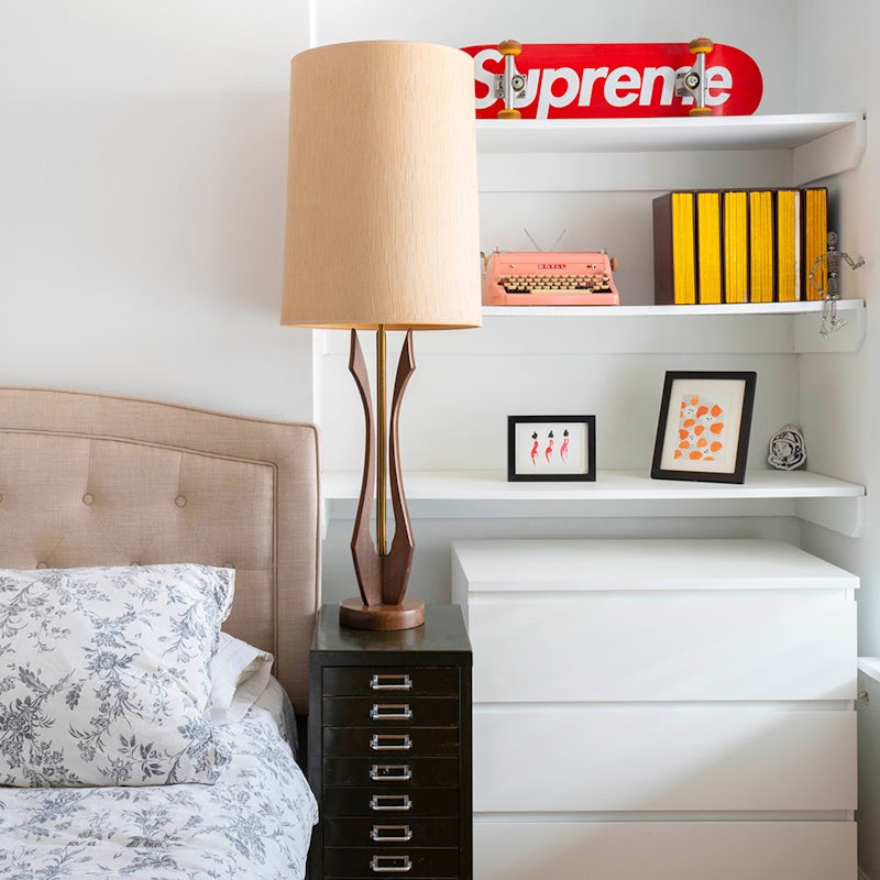 Admire the quirky design accents dotted throughout the home