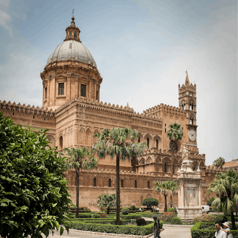 Stay in the historic heart of Palermo, surrounded by classical architecture