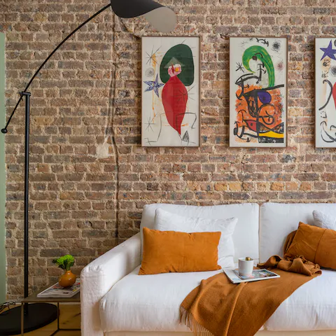 Art-filled home with so much character