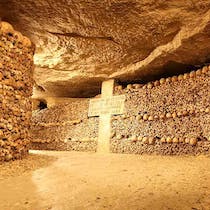 Explore old Paris in the Catacombs