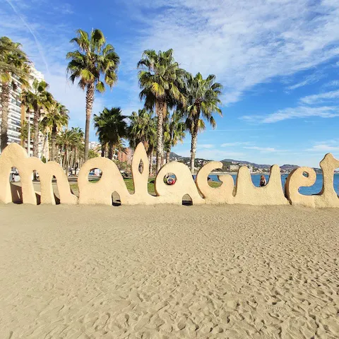 Walk to Malagueta Beach in minutes and slip into the sea