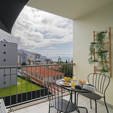 Soak in the sea views from your private balcony – the perfect spot for breakfast