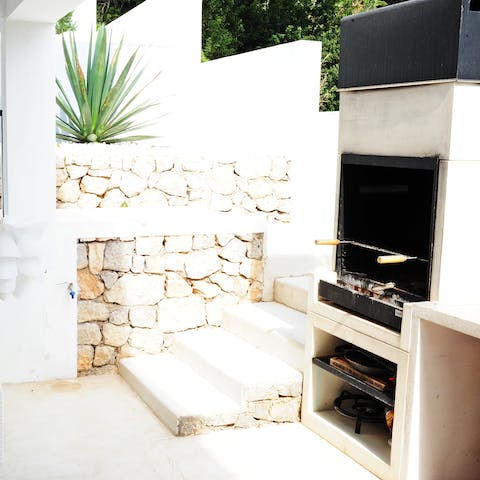Cook alfresco Spanish feasts on the outdoor grill