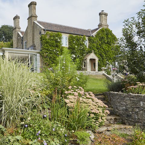 Challenge friends and family to a game of croquet out on the immaculate lawn, or send the kids off on a treasure hunt through the woods