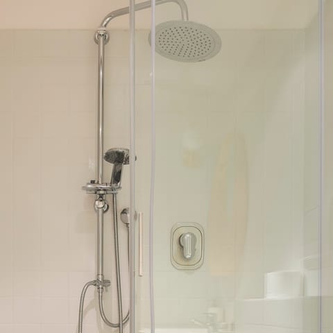 A rainfall shower