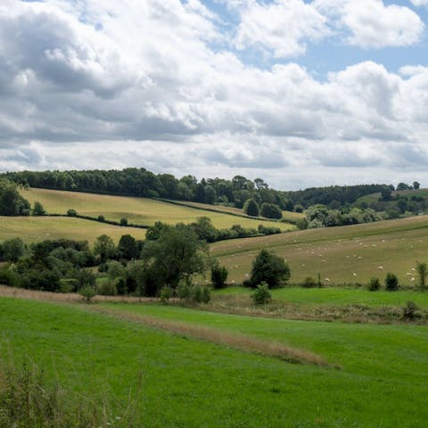 Enjoy quintessential Cotswolds charm in the village of Avening