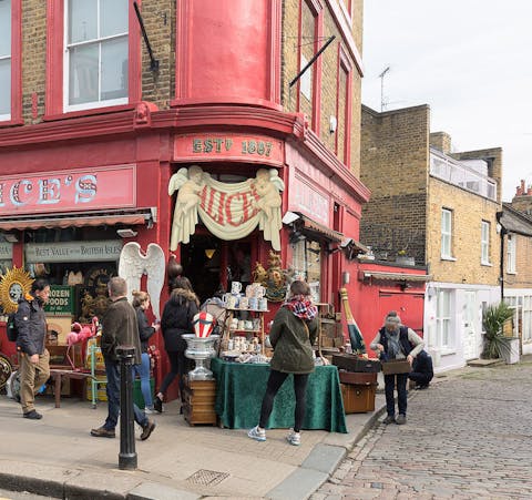 The unbeatable location close to Portobello Road