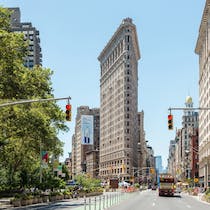 Take a picture in front of the Flatiron Building